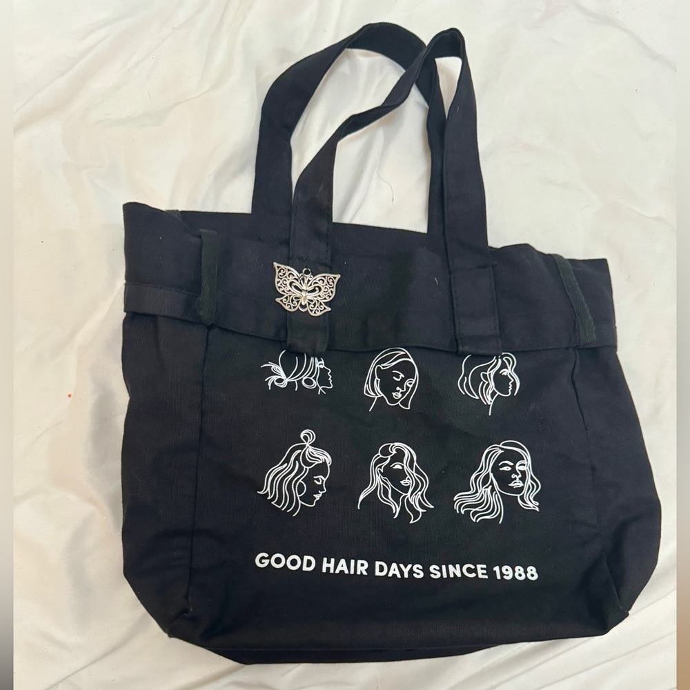 Mini Black Hair Styles Tote